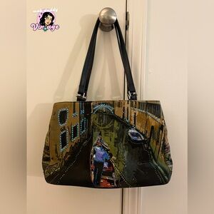 Vintage St. John’s Bay Venice Gondolier Shoulder Bag